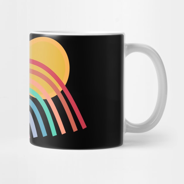 Boho Rainbow Sunrise by Timeforplay